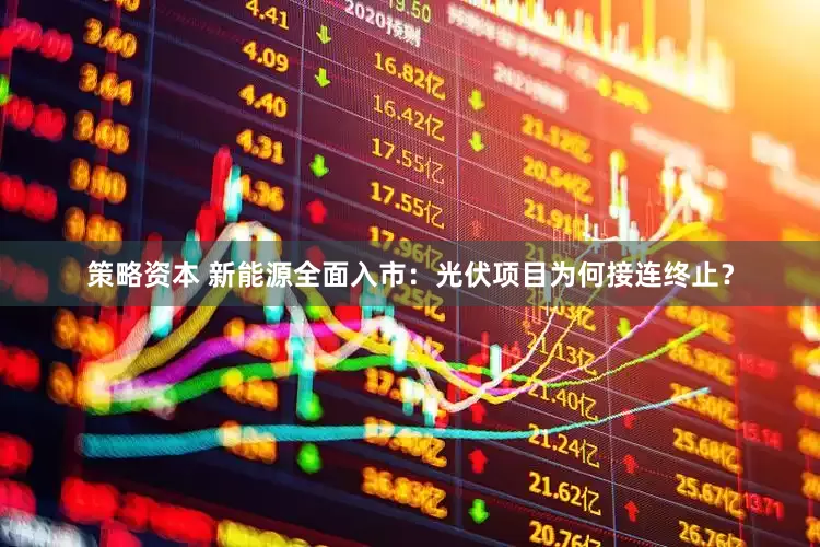 策略资本 新能源全面入市：光伏项目为何接连终止？