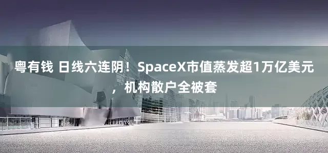 粤有钱 日线六连阴！SpaceX市值蒸发超1万亿美元，机构散户全被套